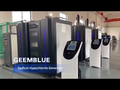 Generator natrium hipoklorit elektrolisis air asin untuk pabrik air